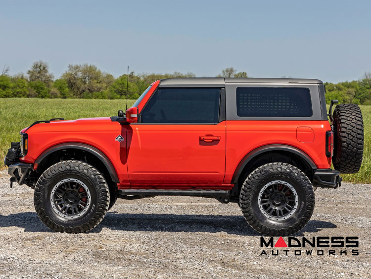 Ford Bronco Running Boards - BA2 Side Steps - Rough Country - 2 Door